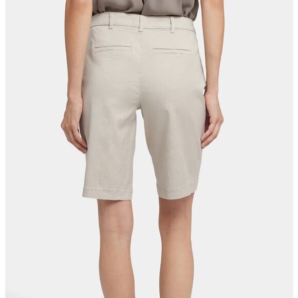 Loft khaki Chino bermuda rolled cuff shorts size 4 NEW!!!!! - Picture 8 of 8